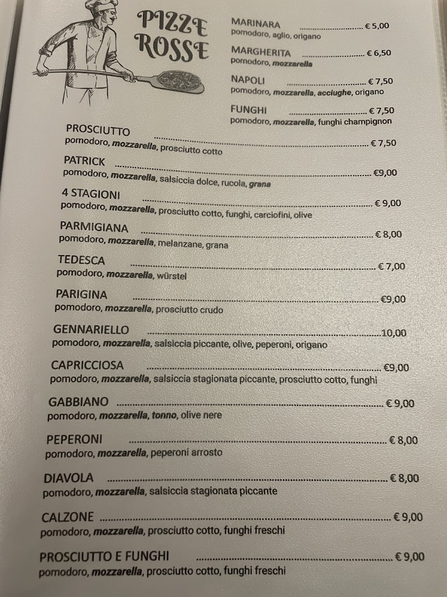 Da Francesco Photo Menu 1