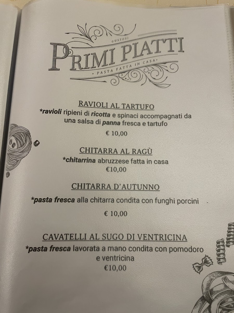 Da Francesco Photo Menu 2