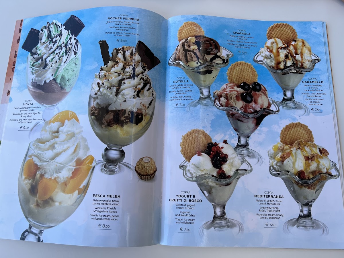 Cucina Riviera Gelateria Photo Menu 4