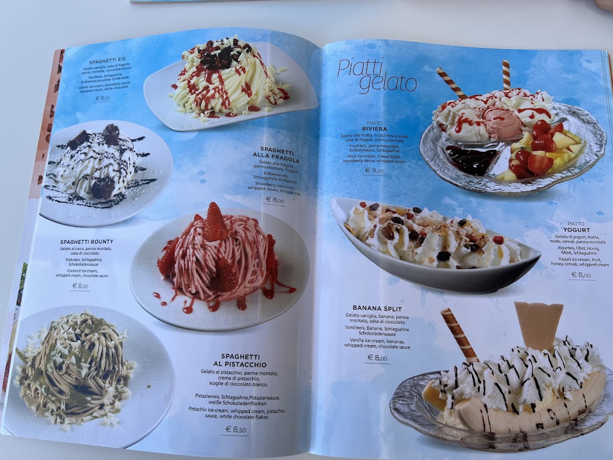 Cucina Riviera Gelateria Photo Menu 5