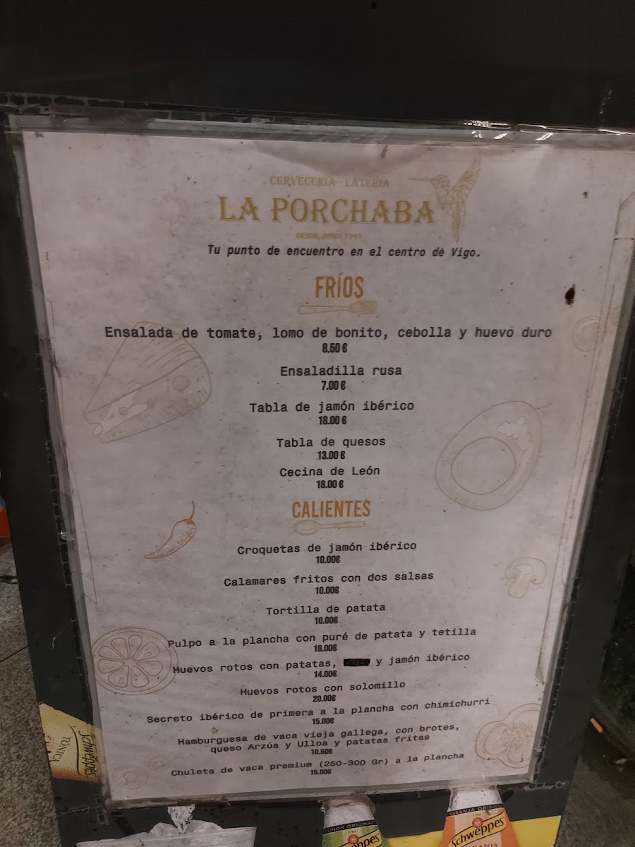 Cervecería - Lateria La Porchaba Photo Menu 1