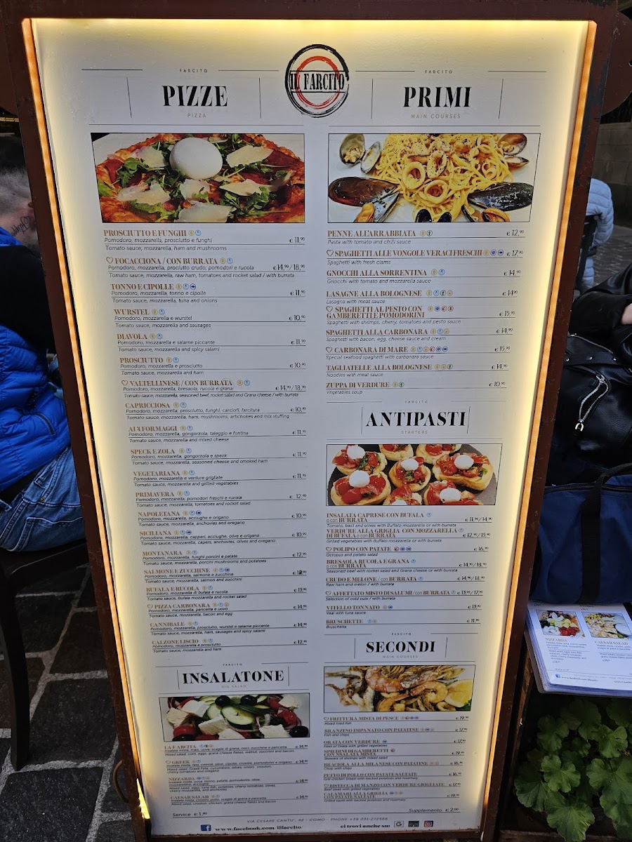 Il Farcito Photo Menu 1