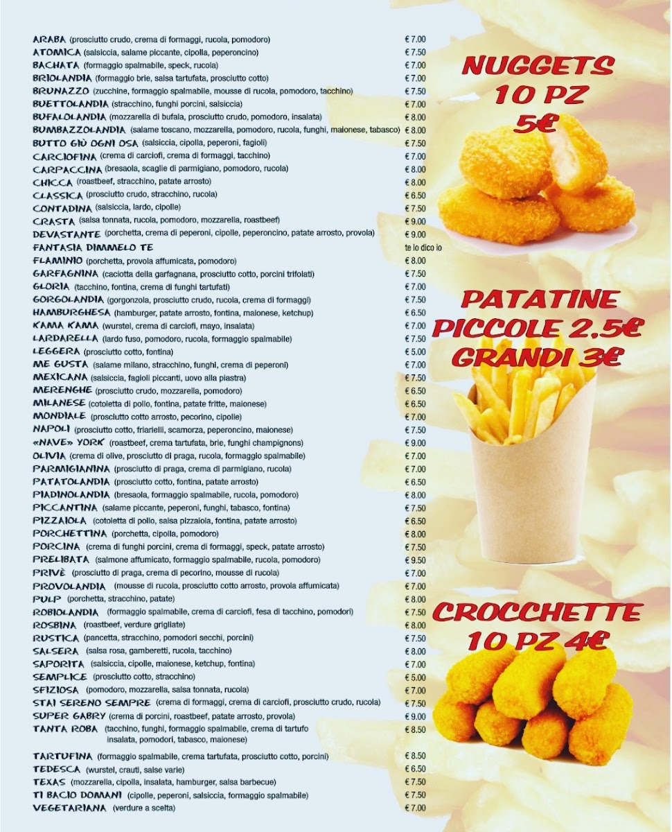 Ristorante Piadinolandia Photo Menu 1