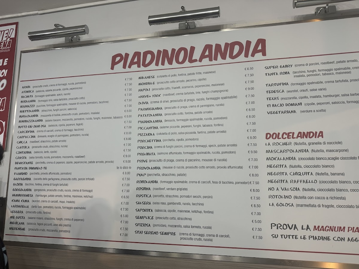 Ristorante Piadinolandia Photo Menu 10