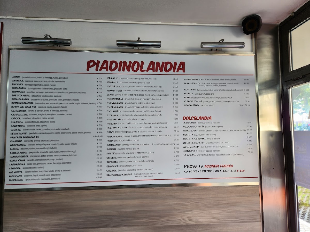 Ristorante Piadinolandia Photo Menu 5