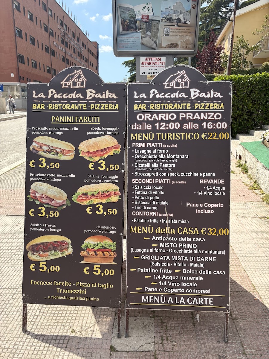 La Piccola Baita Photo Menu 1