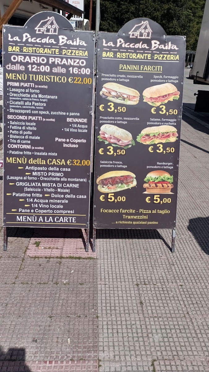La Piccola Baita Photo Menu 3