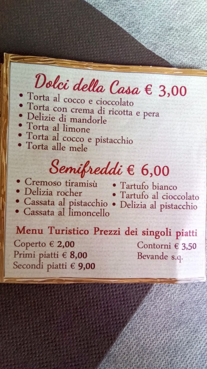 La Piccola Baita Photo Menu 7