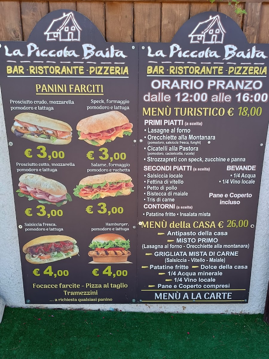 La Piccola Baita Photo Menu 8