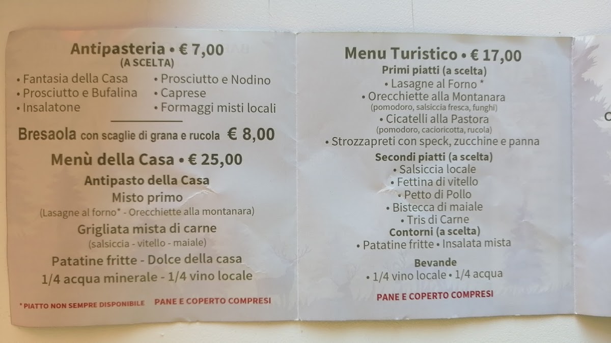 La Piccola Baita Photo Menu 9