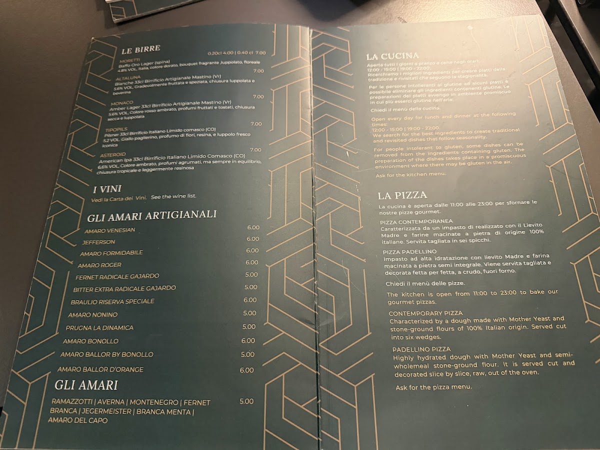 CAFFÈ V Photo Menu 6