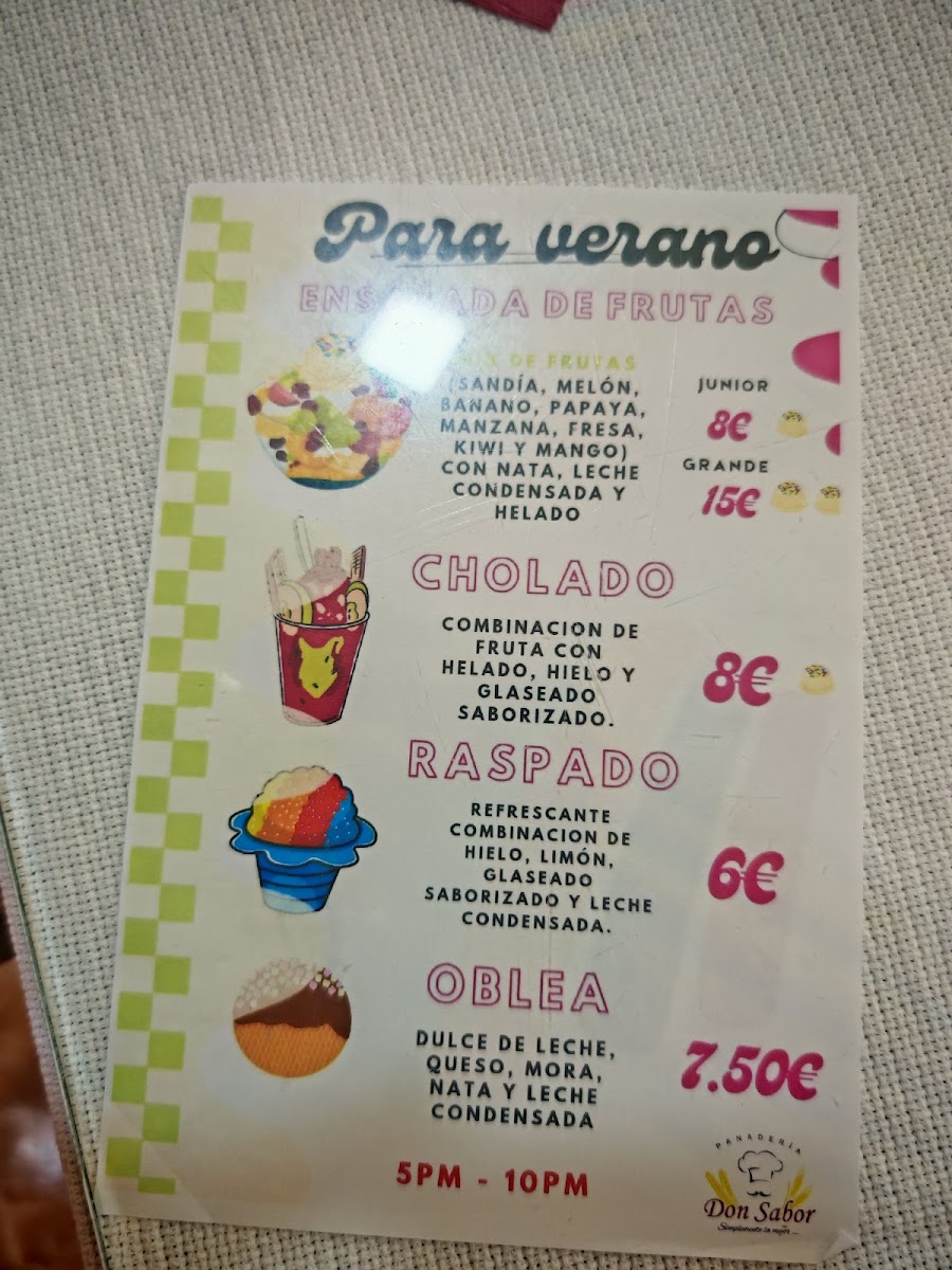 Panaderia Don Sabor Photo Menu 2