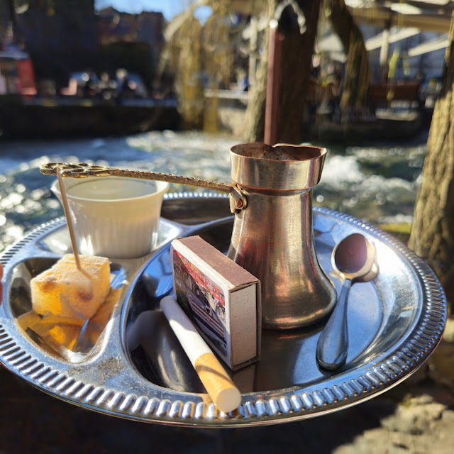 bosnia coffee cigarette Lutvina Kahva Coffeehouse