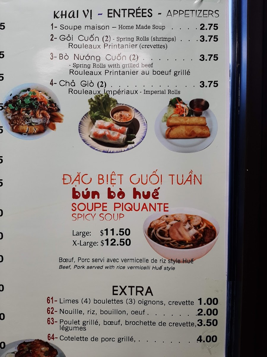 Restaurant Pho Ngon Photo Menu 10