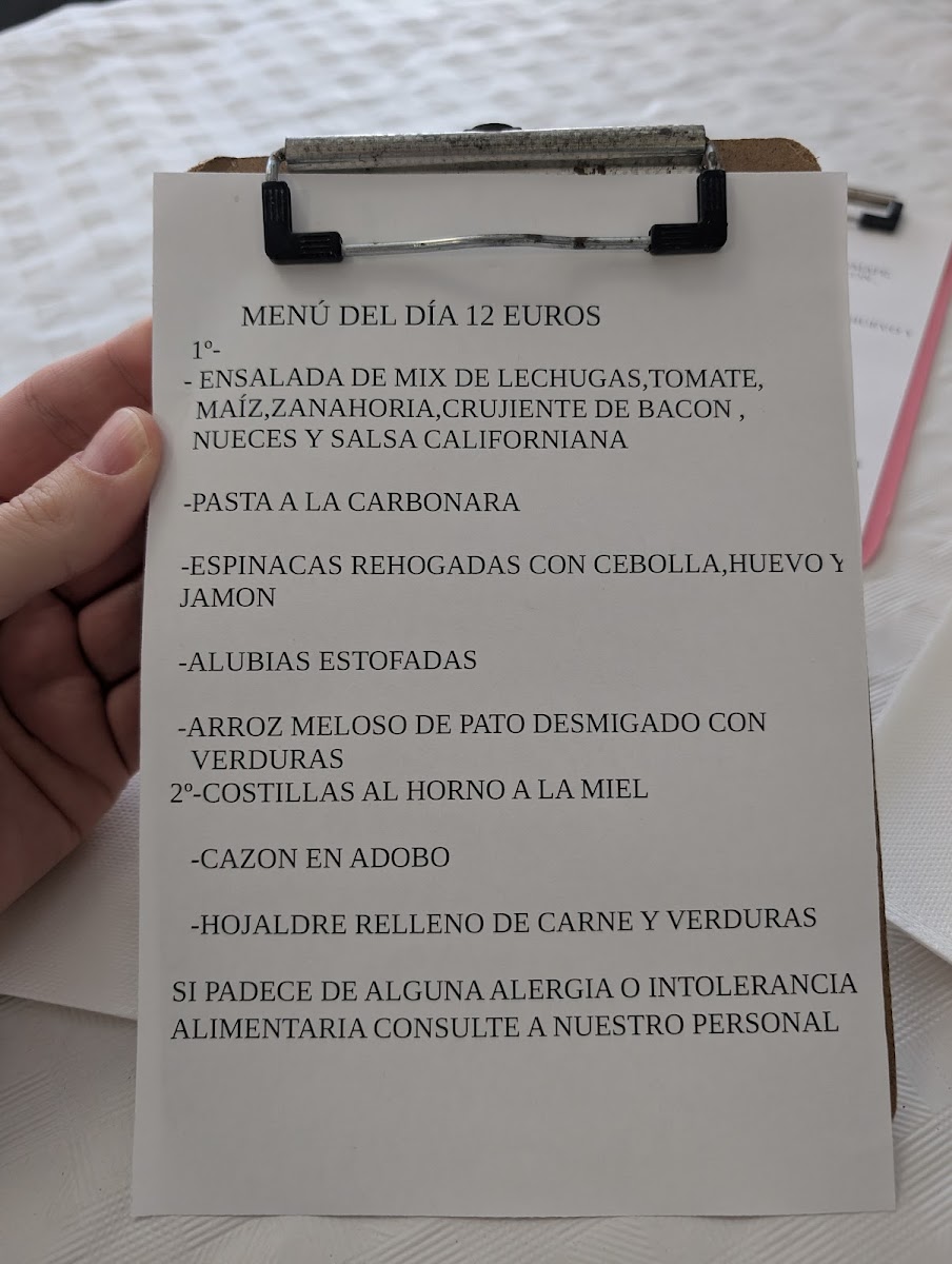 Restaurant Mestre Rodrigo Photo Menu 1