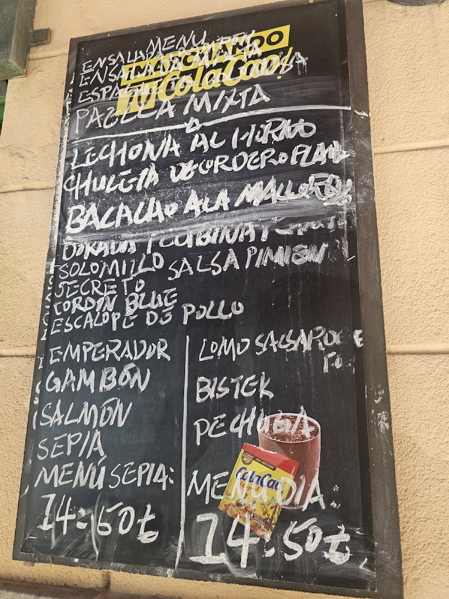 Bar Las Palmas Photo Menu 2