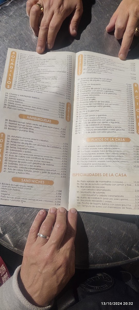 Baviera Lounge Photo Menu 4