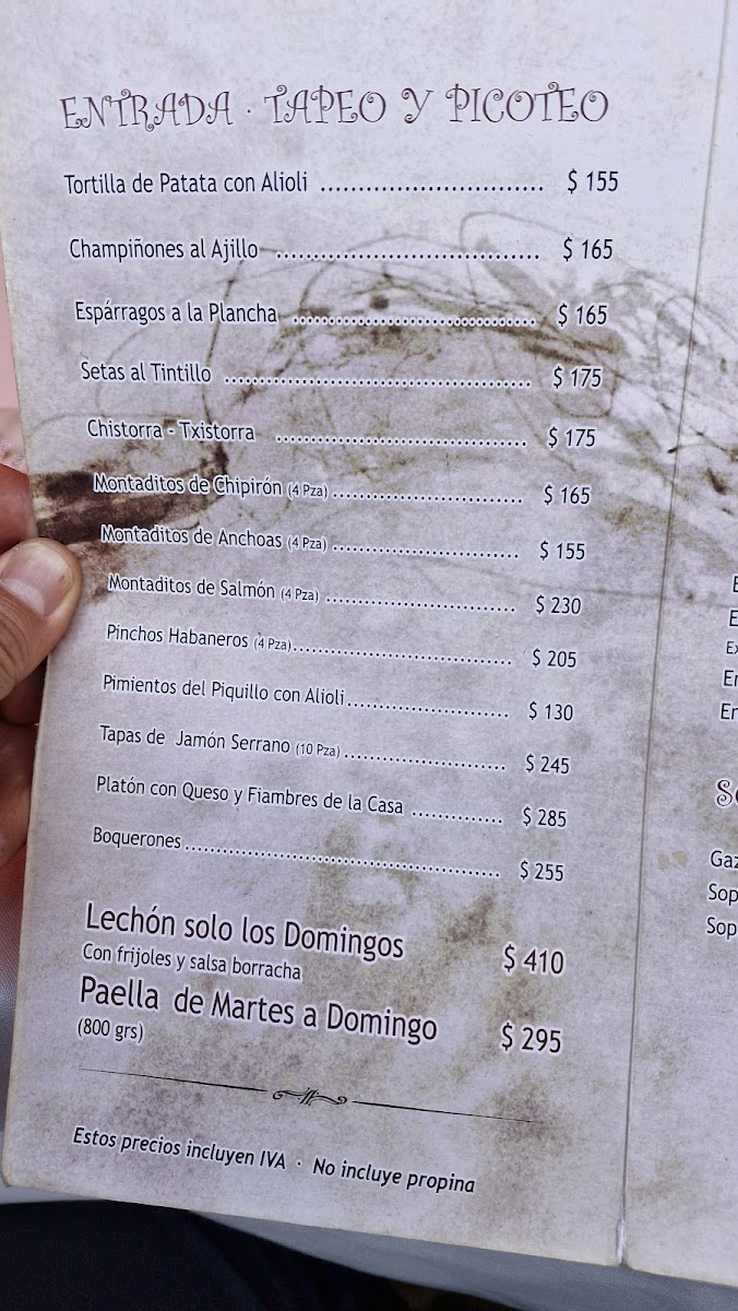 Hostería Del Ángel Photo Menu 10