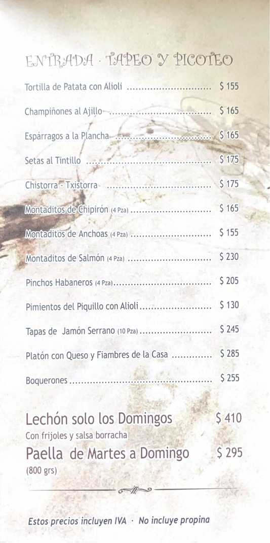 Hostería Del Ángel Photo Menu 2