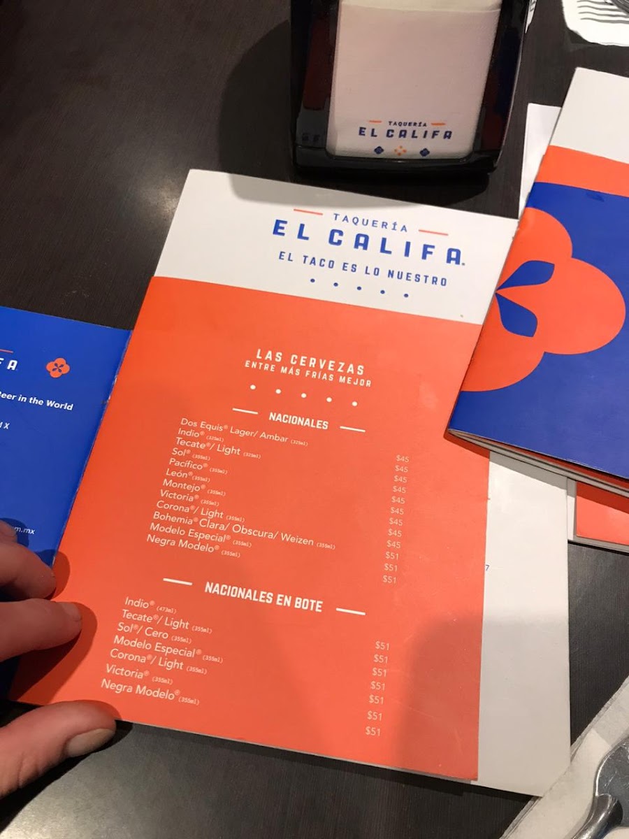 Taquería El Califa (Satélite) Photo Menu 7