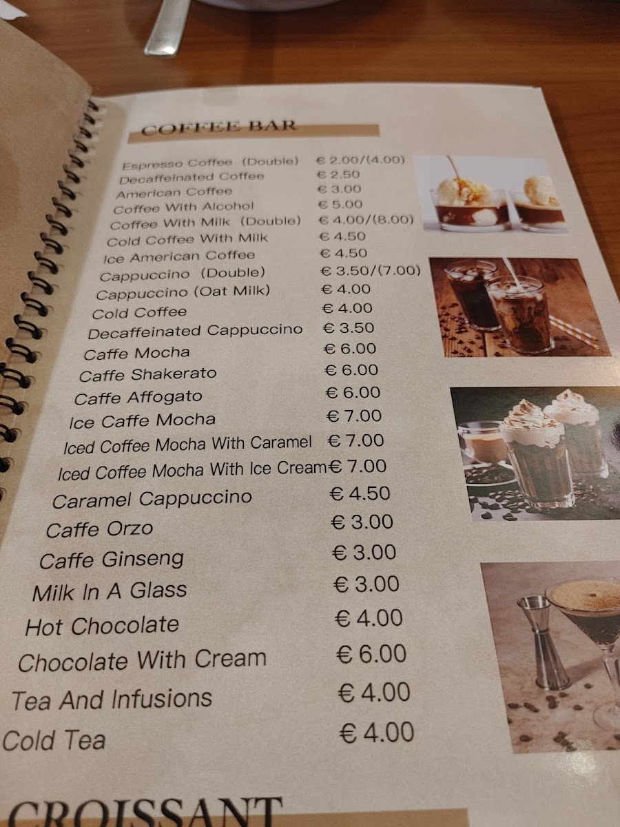 Bistrot de Paris La Femme Photo Menu 3