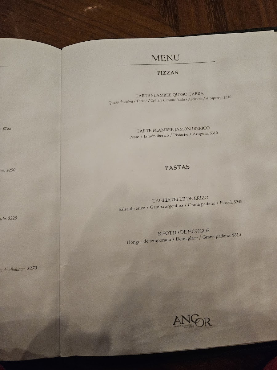 ANCOR RESTAURANT Photo Menu 6