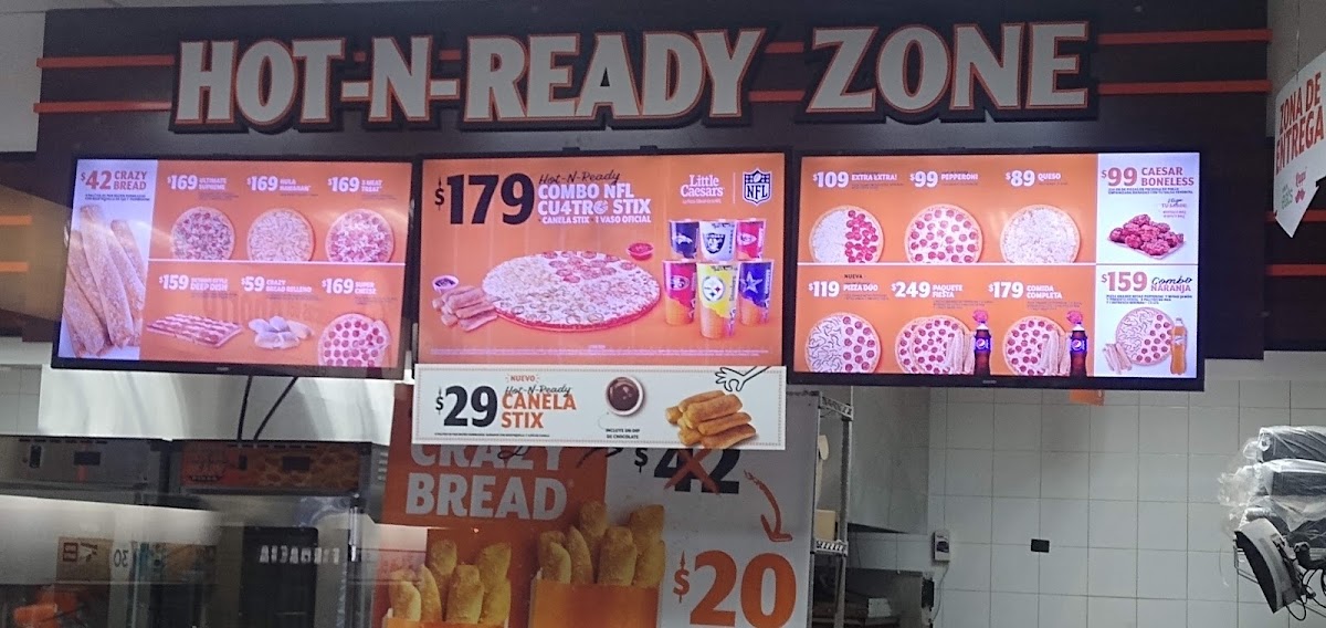 Little Caesars Pizza Ciudad Granja Photo Menu 1