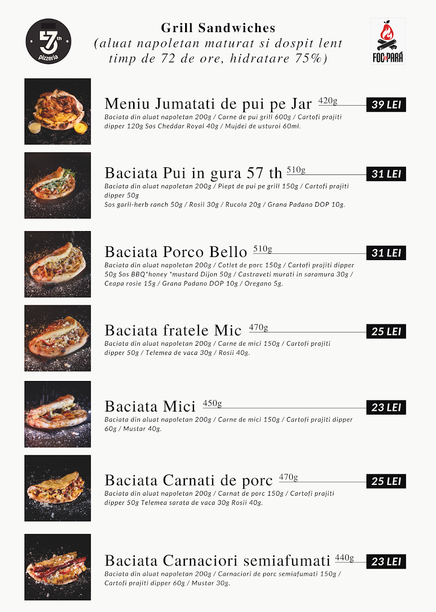 Pizzeria57 Jiului Photo Menu 2