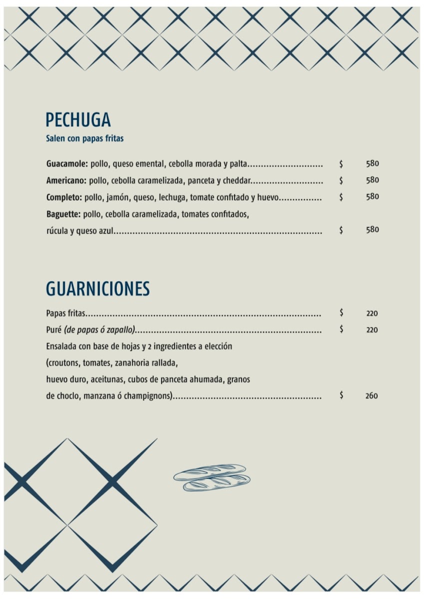 Baguette Constitución Photo Menu 10