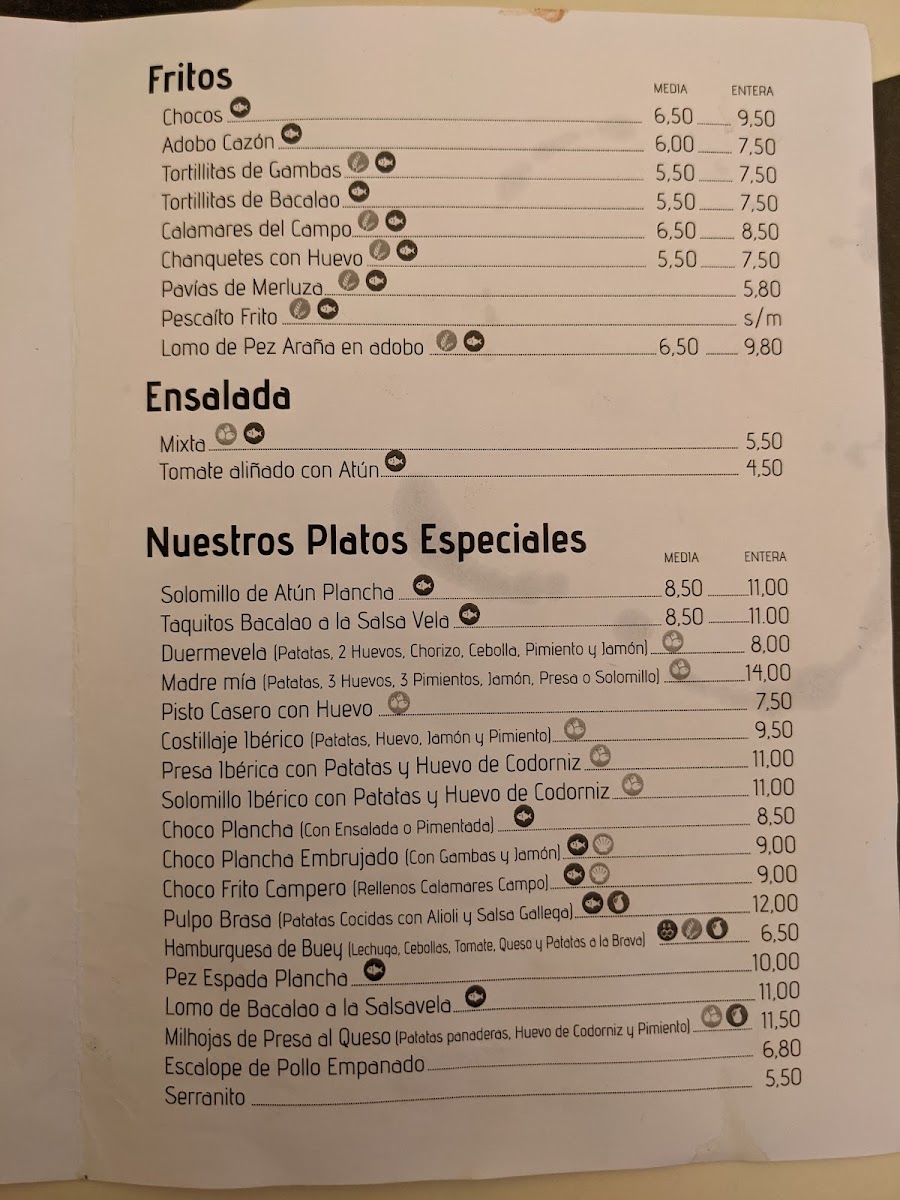 Taberna Duermevela Photo Menu 2