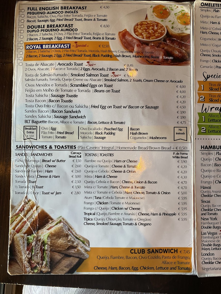 SolCaffé Photo Menu 2