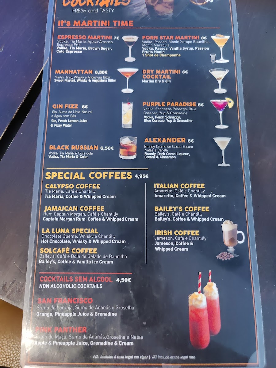 SolCaffé Photo Menu 3