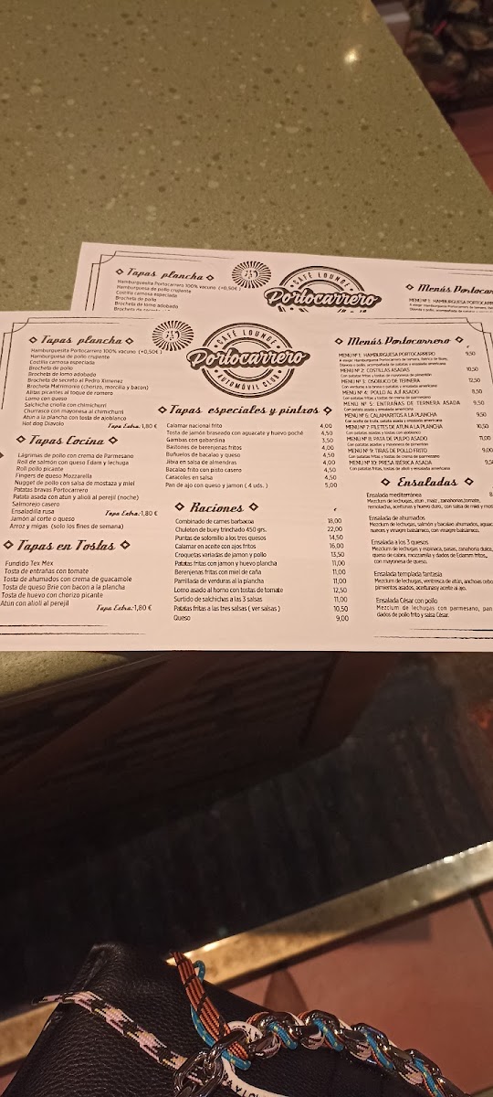 Cafetería Portocarrero Photo Menu 8