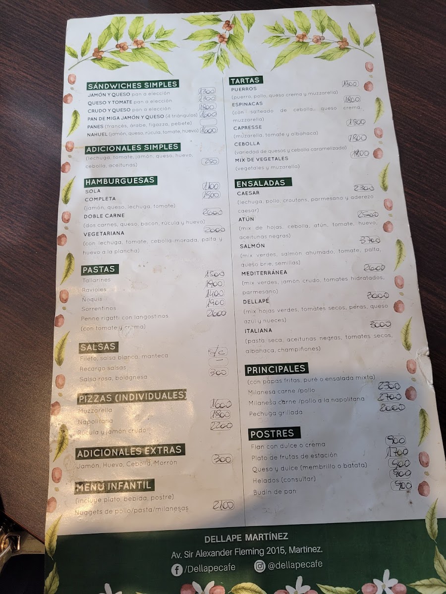 Dellapé café Photo Menu 3