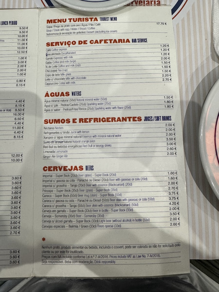 Rui dos Pregos - Docas Photo Menu 5