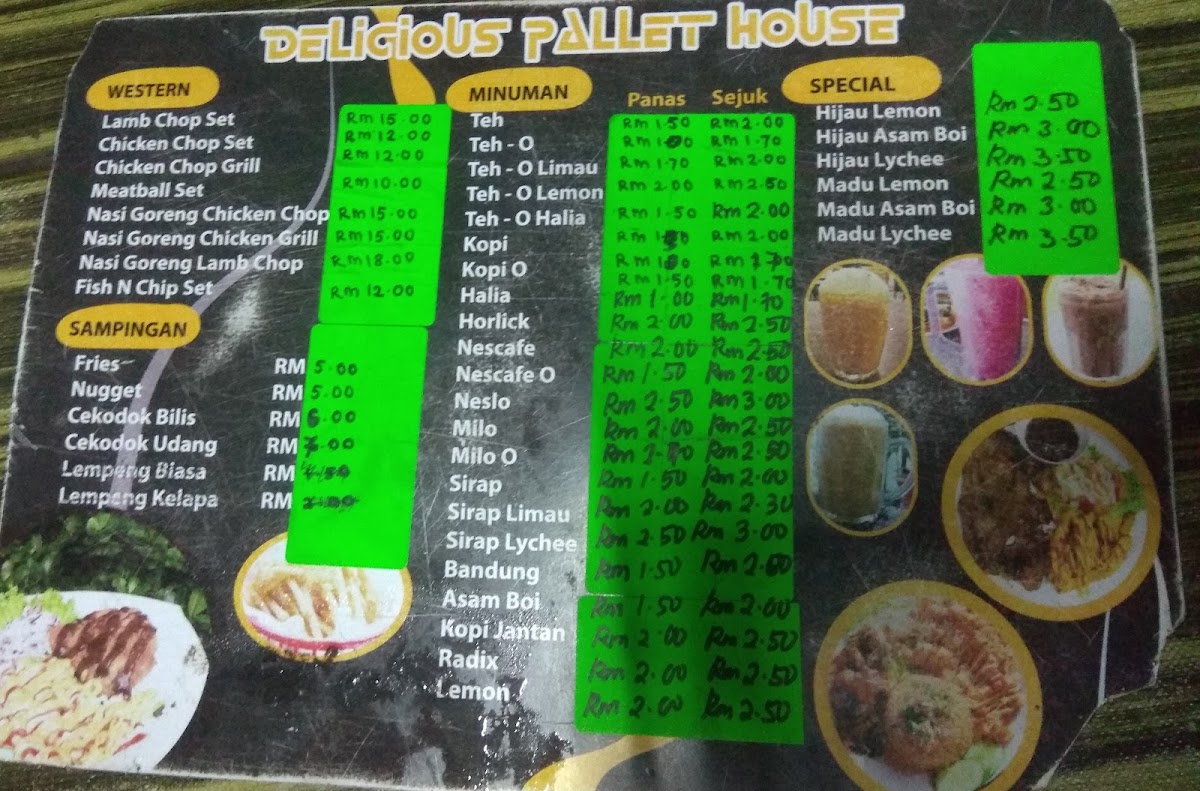 Delicious pallet house Photo Menu 1
