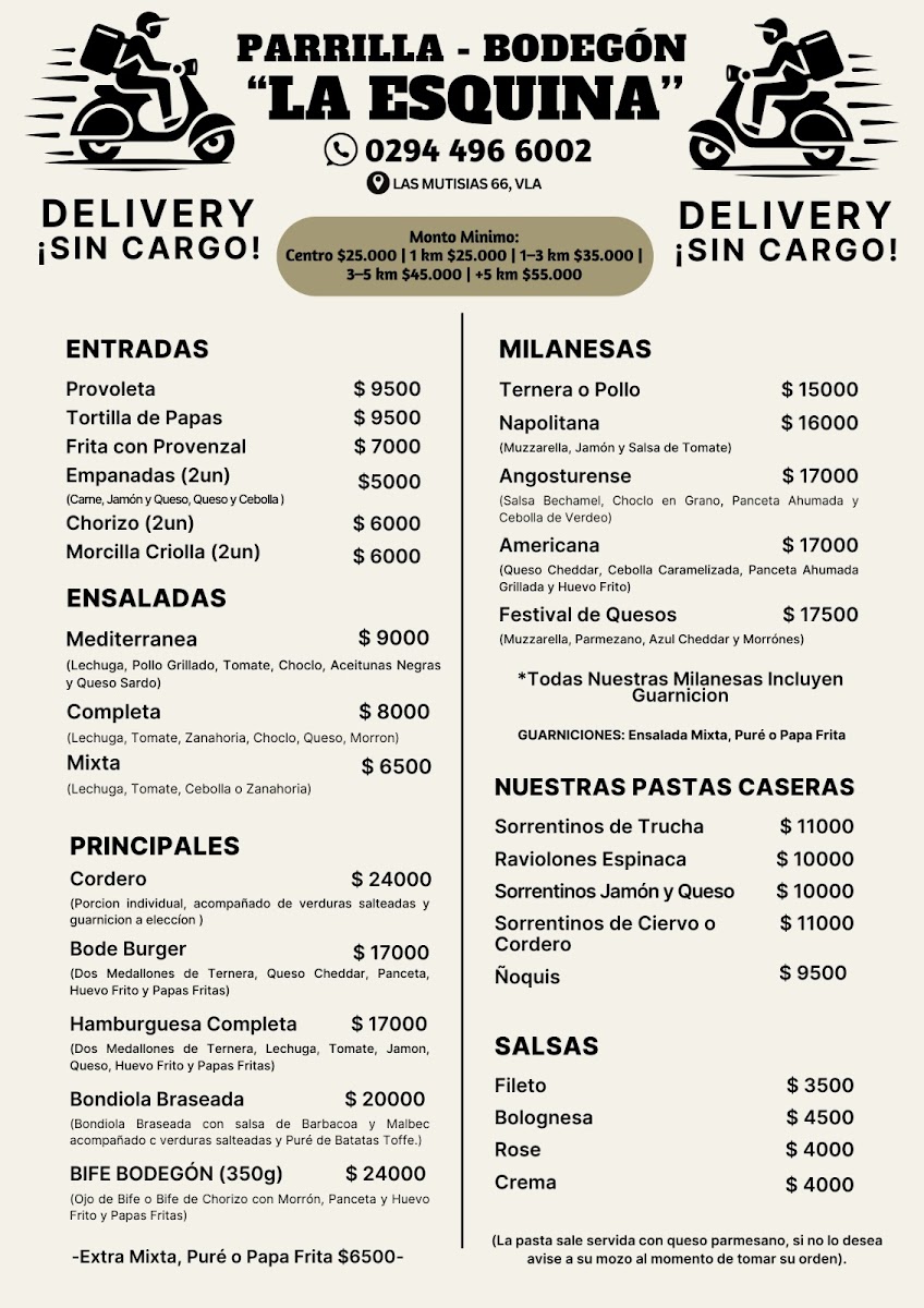 Parrilla Bodegón La Esquina Photo Menu 1