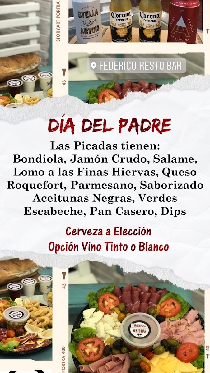 Federico Resto Bar Photo Menu 1