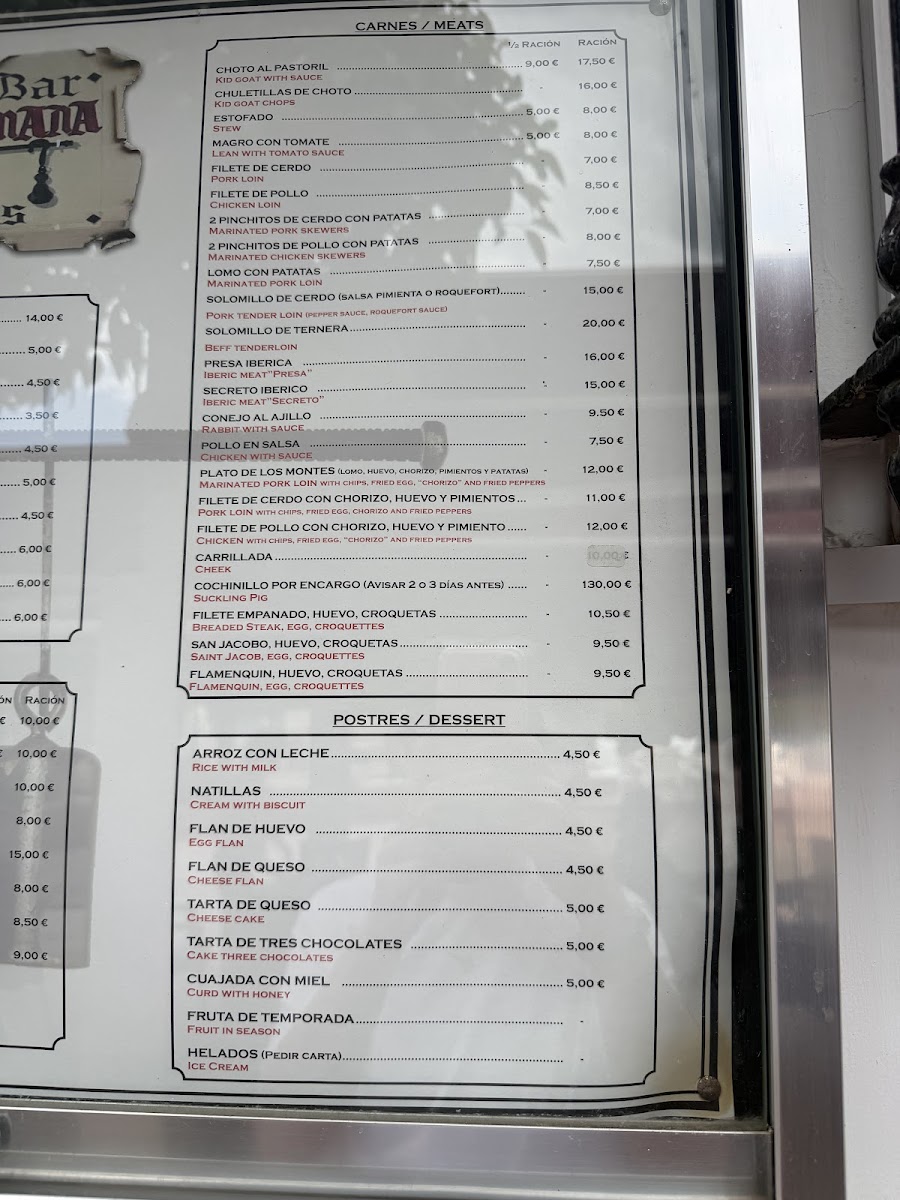 Restaurante La Romana Photo Menu 3