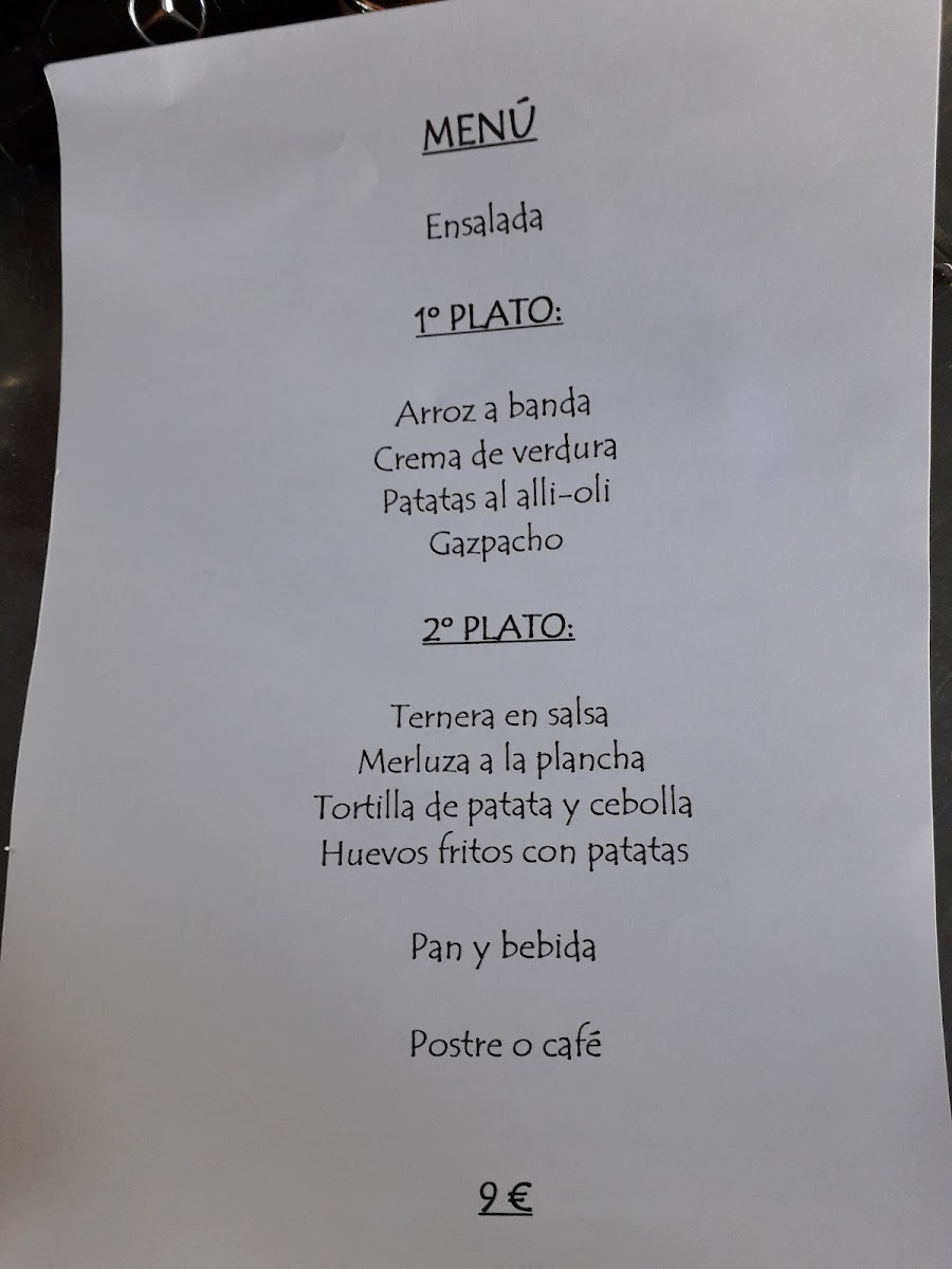 BAR FRAU Photo Menu 2