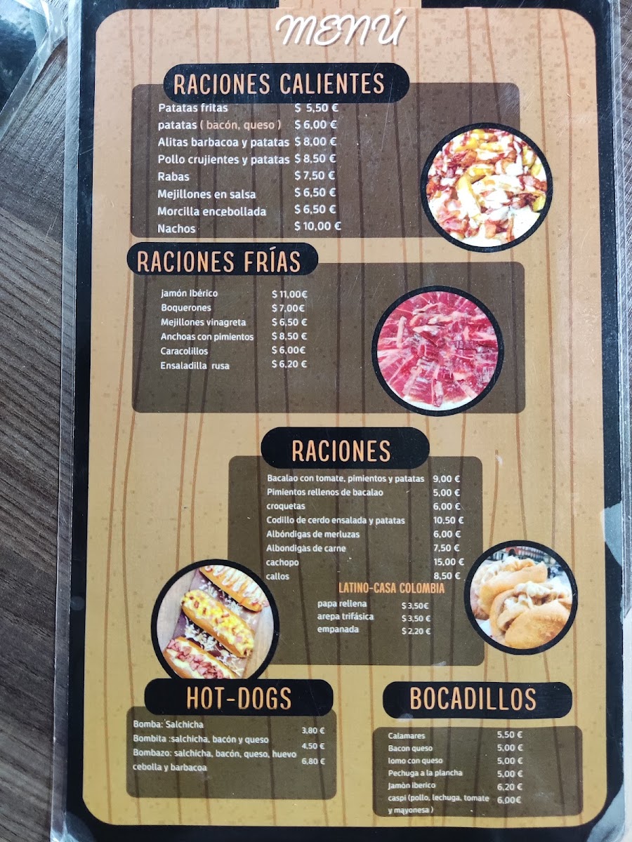 Cafe La Ria Photo Menu 1