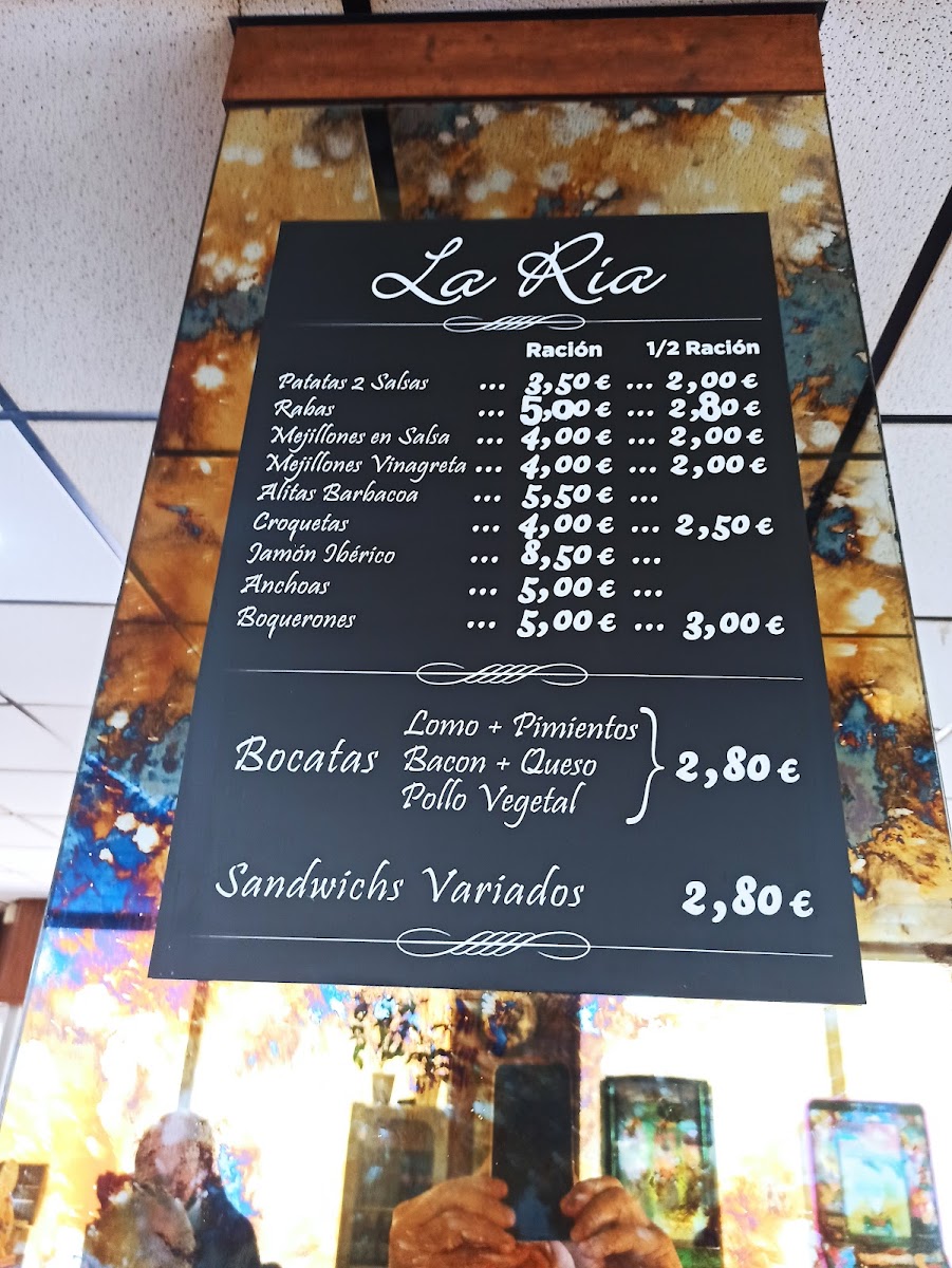 Cafe La Ria Photo Menu 6