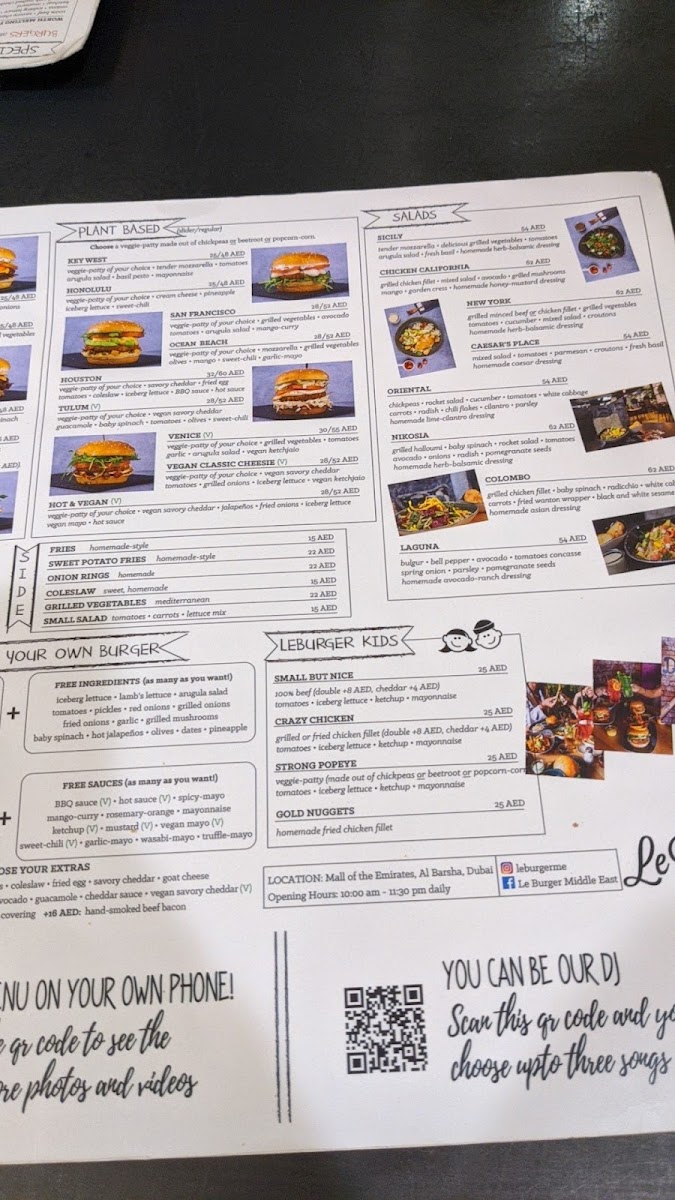 Le Burger ( Dubai ) Photo Menu 10