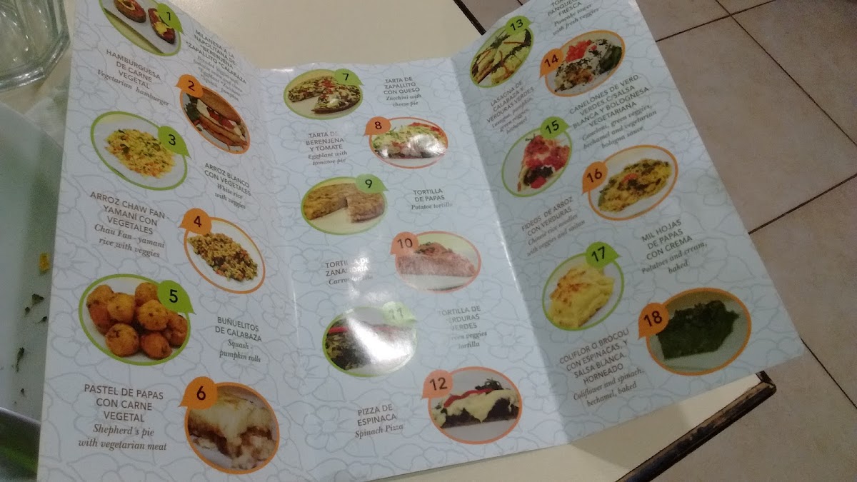 Rico Vegetariano Photo Menu 3