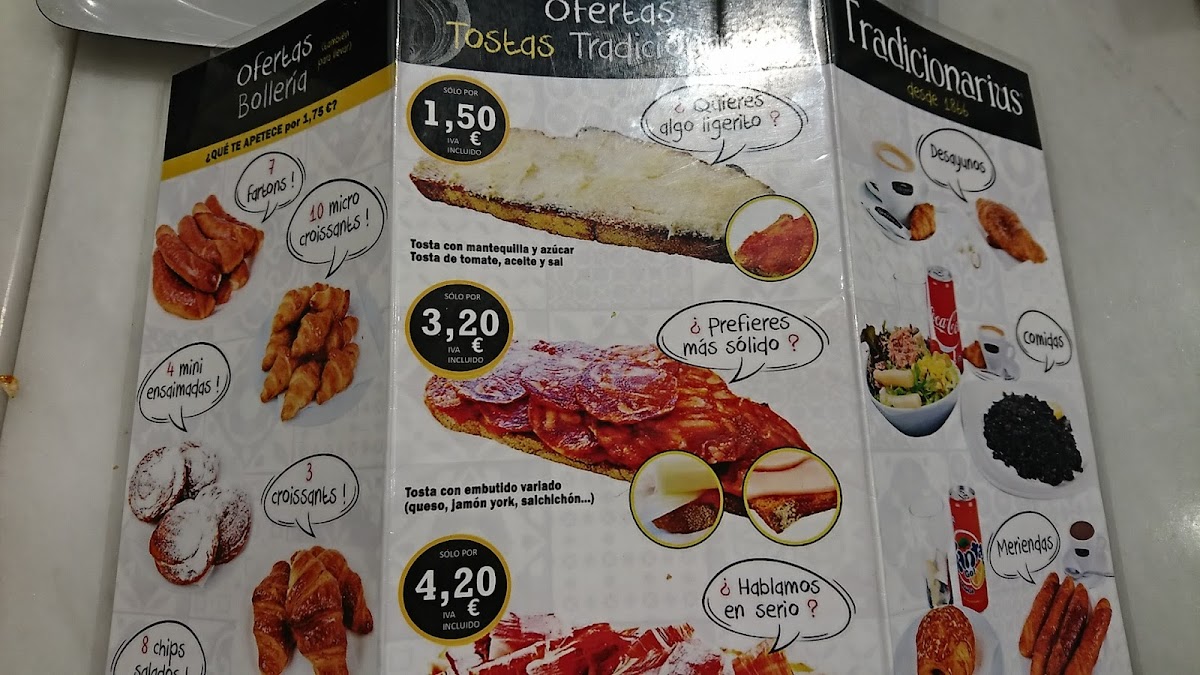 Tradicionarius Photo Menu 3