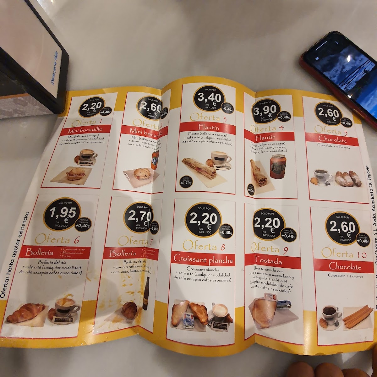 Tradicionarius Photo Menu 6