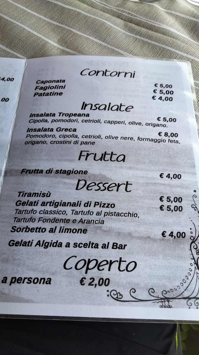 Lido La Grazia Photo Menu 7
