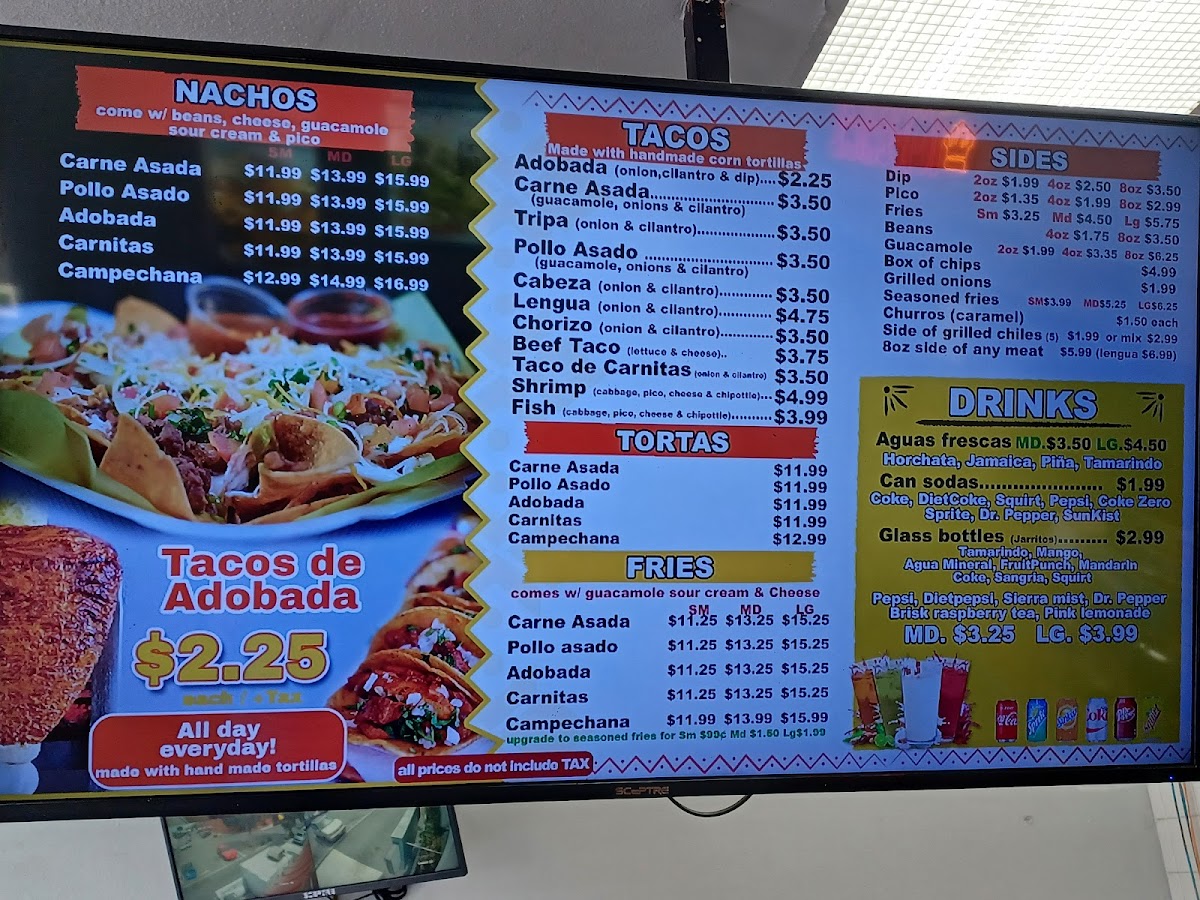 Taquería la nueva imperial Photo Menu 1