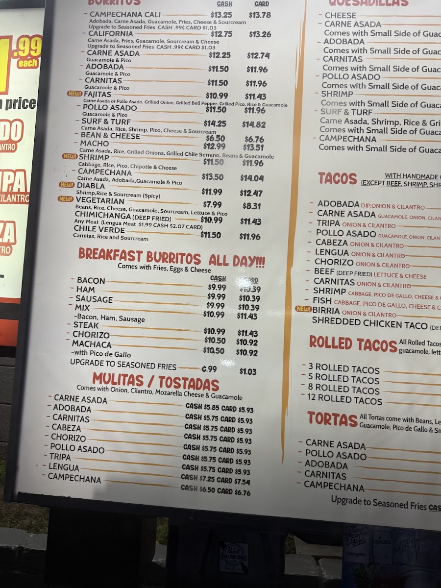 Taquería la nueva imperial Photo Menu 4