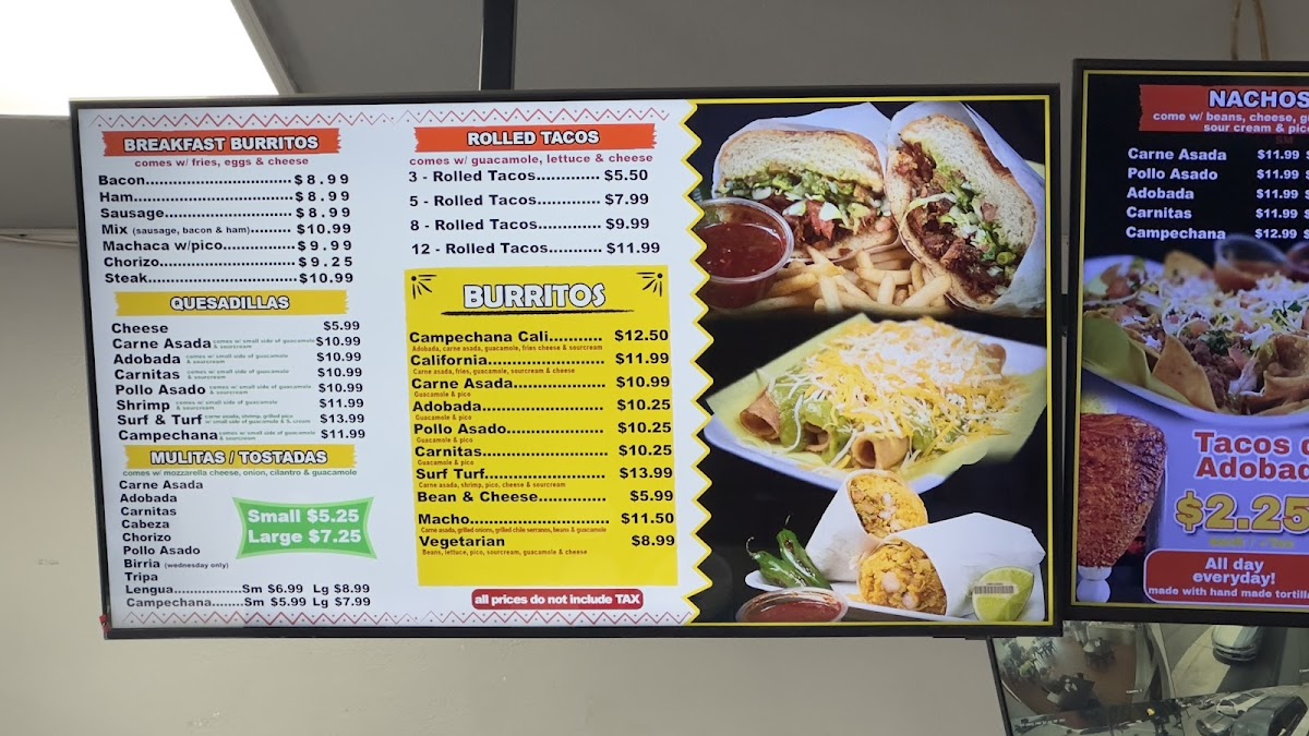 Taquería la nueva imperial Photo Menu 5